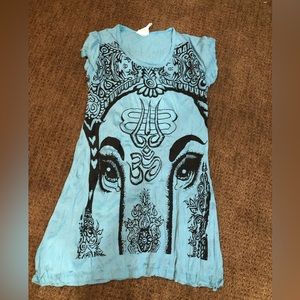Sure designs cotton tunic dress